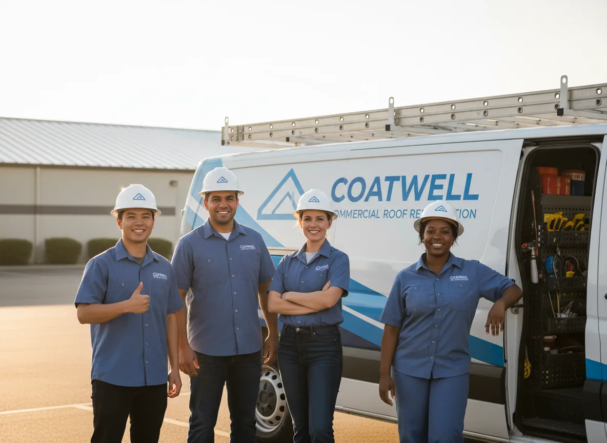 Commercial roof coating company in Brisbin, PA